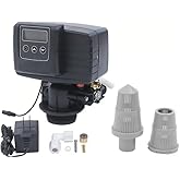 GSLWLKJ 5600SXT Electronic Timer Water Softener Valve 110V for 9"-11" Tanks | Electronic SXT Control with LCD Display.110V/3W.DN25 Inlet/Outlet Connections.For 9"-11" Water Tank Opening Diameter.