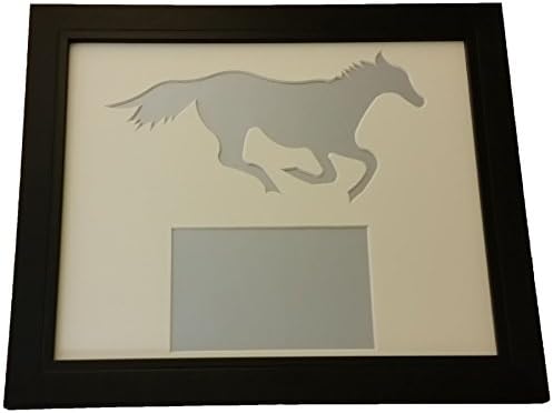 Horse Photo Frame with Strut Back Stand
