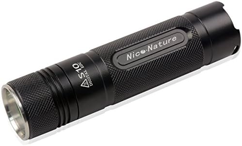 Nico Nature S10 1000lm XML T6 3 Modes Waterproof Ipx-8 LED Flashlight in Flashlights Torch Light Camping Exploring Lighting