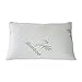 Queen Size Shredded Cooling Memory Foam Bamboo Pillow with Removable Cases