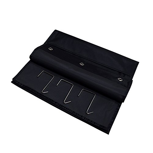 Kruideey Premium Hanging Wall File Organizer,Cascading Wall Organizer Best Pocket Chart for Home Organization, School Pocket Chart, Office Bill Filing .Easy Wall Storage Pocket Chart Black (1pack) - Thumbnail 5