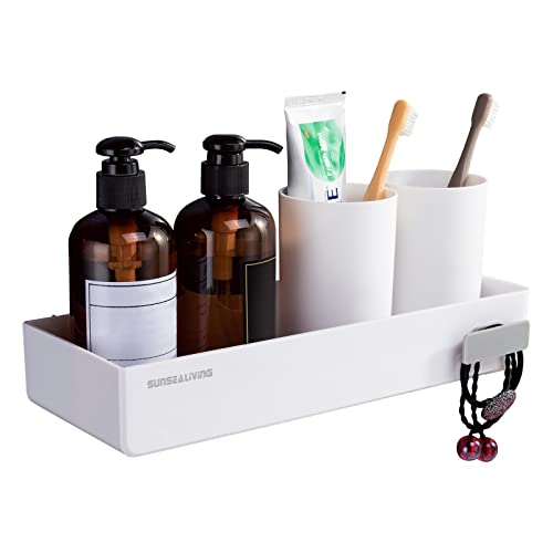 Shower Caddy Bathroom Organizer Drill Free Removable Adhesive Shelf