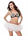 Dressystar Women's Adult Tulle Tutu Ballet Dance Fluffy Skirt Assorted Colors White,One Size