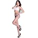 Women Sexy lingerie Open Crotch Stockings Pantyhose Bodystocking (Grey)