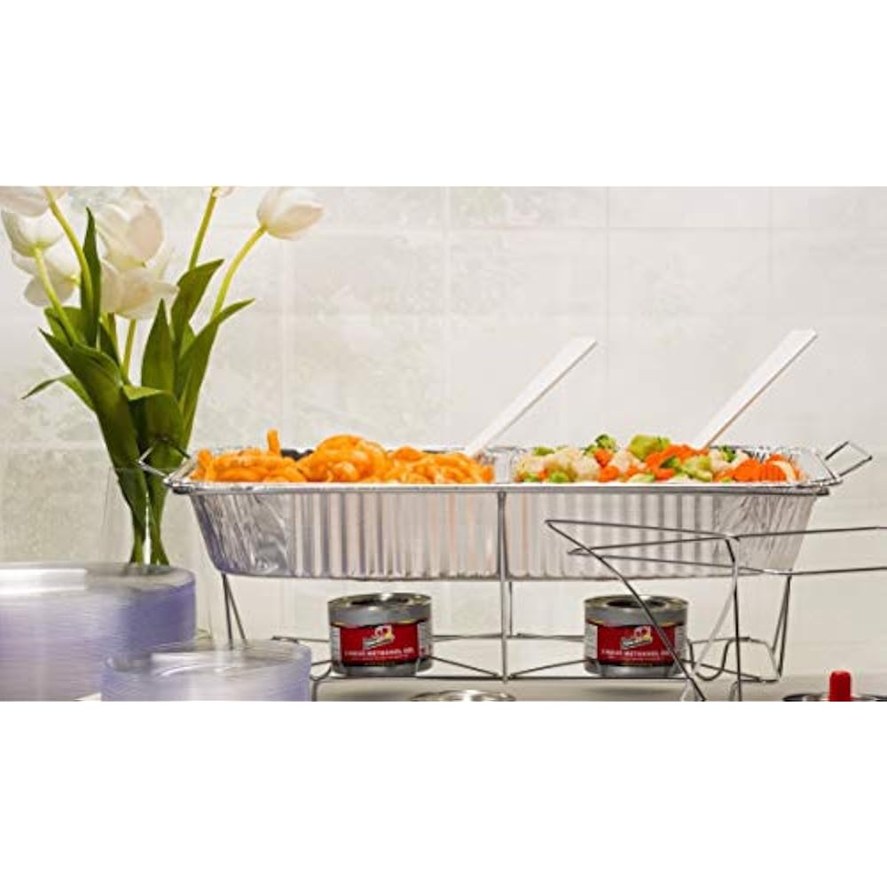 24 Chafing Dishes Piece Party Serving Kit Includes Kits And Utensils