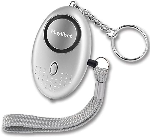 SafeSound Personal Alarm 130dB with Flashlight Safe and Sound Personal Alarms for Women Elderly Kids Self Defense Emergency Siren Song Alarm Keychain