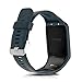 kwmobile Watch Band Compatible with Tomtom Adventurer/Runner 3/Spark 3/Golfer 2 - Watch Band Replacement Silicone Strap - Anthracite