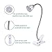 LED Grow Light, Hgrope 5W LED Clip Desk Lamp Clamp Flexible Neck 360 Degree for Hydroponic Garden Greenhouse