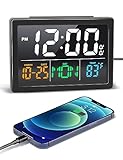 Digital Alarm Clock, with 5.5" Big LED Time