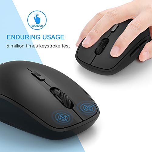 Bluetooth Mouse, Jelly Comb MS023 Wireless Dual Mode (Bluetooth 4.0