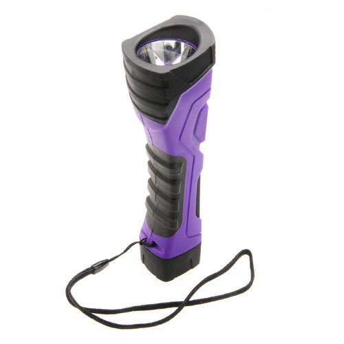Dorcy 190-Lumen CyberLight Durable LED Flashlight with True Spot Reflector, Purple (41-4752) - Thumbnail 4