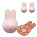 Adhesive Bra ,4 Pairs Women Breast Lift Nipplecovers Sticky Strapless Backless Invisible Silicone Bra