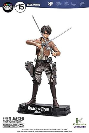 Close Up Attack on Titan Actionfigur Eren Jäger