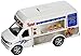KiNSFUN Taco Truck Die Cast Metal with Pullback Action