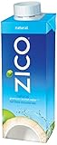 Zico Natural Coconut Water Bottle, 8.45 Fluid Ounce (Pack of 12)