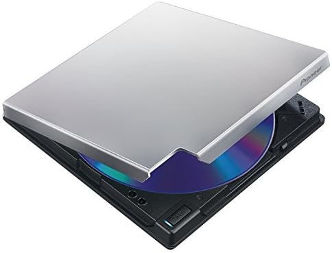 Pioneer Electronics USA Slim External Blu Ray Drive BDR-XD05S Silver (Certified Refurbished)