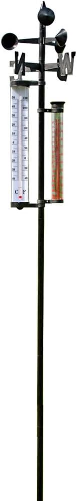 Outdoor Weather Station Thermometer Wind Meter Precipitation Measurement Wind Direction Display Harms 504405