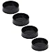 Cosmos 4 Pcs Rubber Furniture Caster Cups, Furniture Coaster Round Cup for Furniture Wheel, Sofa/Bed/Chair Feet, Protect Floor & Prevent Scratches