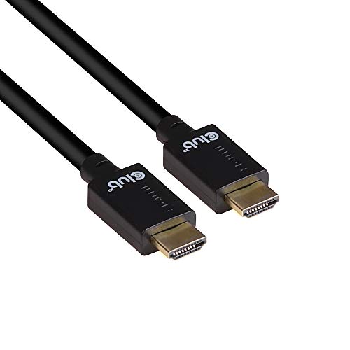 Club3D CAC-1373 High Speed HDMI Cable 8K 60Hz Up to 10K 120Hz with DSC 1.2, 3 Meter/9,84 Feet Black, Male-Male