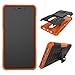 Xiaomi Redmi Note 4X Hybrid Case DWaybox Hybrid Rugged Heavy Duty Hard Back Case Cover with Kickstand for Xiaomi Redmi Note 4X / Xiaomi Redmi Note 4 / Hongmi Note 4 5.5 Inch (Orange)