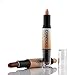Highlighter Contouring Bronzer 3D Face Makeup Double-ended 2 in 1 Contour Stick Concealer Full Cover Blemish,0.14oz