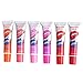 GUAngqi 6 Colors Tattoo Magic Color Peel Off Mask Tint Long Lasting Waterproof Lip Gloss