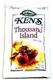 Kens Thousand Island Dressing [120 Pieces] *** Product Description: Kens Thousand Island Dressing 1.5 Oz Pouch. This Kens Salad Dressing In Individual Packs Tastes Just Like The Bottle Salad Dressing. ***