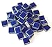 Jennifer's Mosaics 1-Pound 3/8-Inch Deco Ceramic Mosaic Tile, Royal Blue