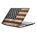 for MacBook Pro 15 Inch Case A1990/A1707 (Release 2019/2018/2017/2016), iZi Way US Patriots Rubberized Hard Shell Cover for Apple Laptop Mac Pro 15 with Touch Bar & Retina Display - American Flag