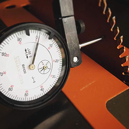 Clockwise Tools DICR0105 Dial Indicator Gage Gauge 01 inch Measuring