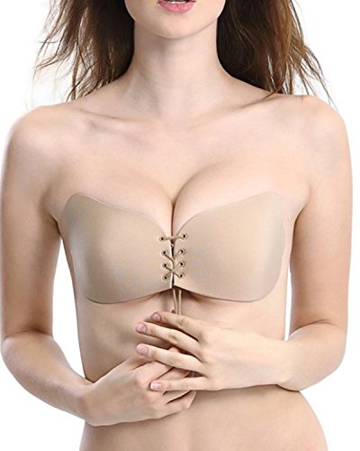 KissLace-Women-Strapless-Self-Adhesive-Invisible-Sexy-Silicone-Push-up-Seamless-Bras