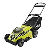 Ryobi 20 in. 40-Volt Brushless Lithium-Ion Cordless Electric Lawn Mower with 5.0 Ah Battery