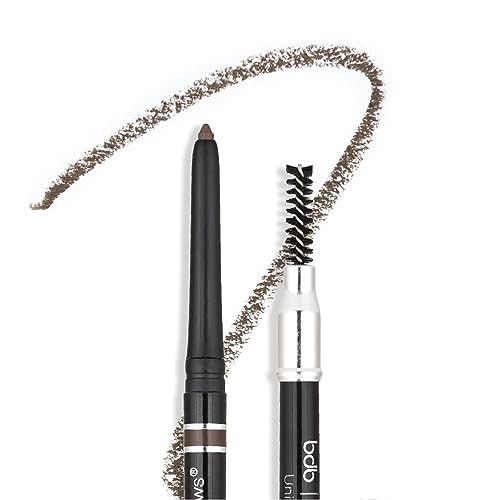 billion dollar brows Universal Eyebrow Pencil – Dual-Ended Design with Precision Tip & Spoolie, Matte Finish, Waterproof, Easy to Use, Vegan & Cruelty-Free for Perfectly Defined Brows