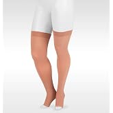 Juzo Dynamic 3511 Thigh-High Compression 20-30 mmHg Open Toe, Reg | Silicone border, medical compression stockings, men and women, high comfort, durable, excellent containment for swelling