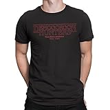 Secret Level Stranger Things Netflix Inspired-DEMOGORGAN Hunters Mens T-Shirt Black (Small)