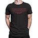 Stranger Things Netflix Inspired-DEMOGORGAN Hunters Mens T-Shirt Black (Small)