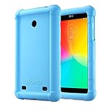 LG G Pad 7.0 Case - Poetic LG G Pad 7.0 Case [Turtle Skin Series] - [Corner/Bumper Protection] [Grip] [Sound-Amplification] Protective Silicone Case for LG G Pad 7.0 Blue (3 Year Manufacturer Warranty From Poetic)