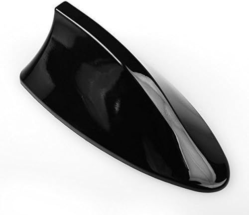 Universal Car Auto Shark Fin Roof Aerial Base Radio Signal [Black]