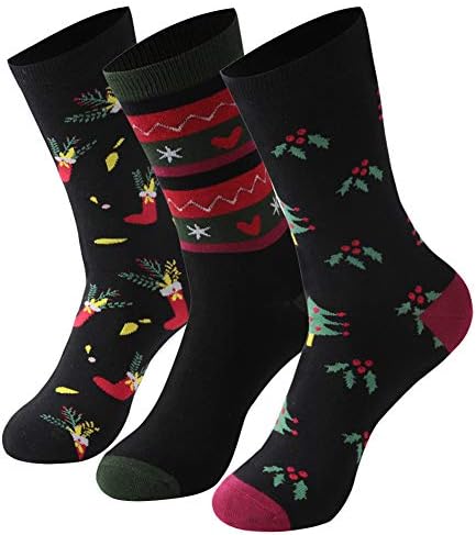 SUTTOS Elite Men's Fashion Pattern Fun Colorful Cotton Casual Dress Socks,4/2 Pairs with Gift Box