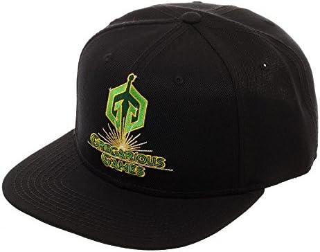 Biworld Ready Player One gregarious Games Snapback, Black Acrylic Wool Ballcap Dad Hat, Oasis Gamer Gift