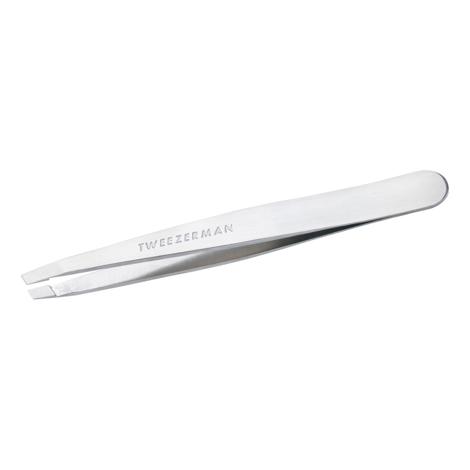 Tweezerman Platinum Silver Slant Tweezer