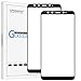 Orzero (2 Pack) for Xiaomi Mi 6X, Xiaomi Mi A2 Tempered Glass Screen Protector, 2.5D Arc Edges 9 Hardness HD Anti-Scratch Full-Coverage (Lifetime Replacement)