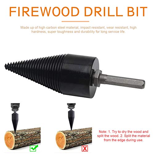 Professioneller Holzspalter für Holzspalter, Schnellschneider, Sechskantschaft, Spalt-Schrauben, Hochgeschwindigkeits… – Bild 5