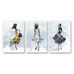 Canvas Wall Art Abstract Elegant People...