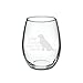 Dogs & Wine Make Life Better - Birthday Gift For Veterinarian Dog Mom Dad Animal Rescue or Vet Tech - Dog Lover Present For Men or Women - 15 oz Stemless Wine Glass