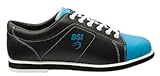 BSI Women's Classic Bowling Shoe, Black/Blue, 11
