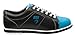 BSI Women's Classic Bowling Shoe, Black/Blue, 7