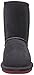 BEARPAW Unisex-Kid's Emma Youth Mid Calf Boot, Charcoal/pomberry, M020 M US Little Kid