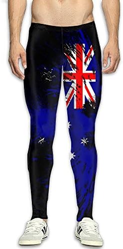 DOPPYENG Mens Compression Pants Base Layer Running, Cycling, Sports, Training, Weightlifting Tights The Seal 3D Print Fitness Sports Tight Leggings