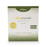 SlimGenics Slim-Ensulate | Essential Soluble Fiber Supplement - Prebiotic Powder Supports Bowel Health and Immune Function â€“ Inulin Fiber with Key Vitamins to Enhance Weight Loss (30 Count)